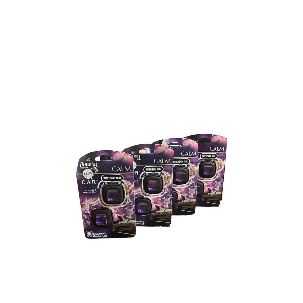 Lot Febreze Car Vent Clips Lavender Vanilla Bean